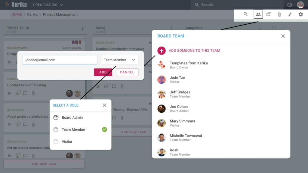 Adding Teammates To The Board Preview